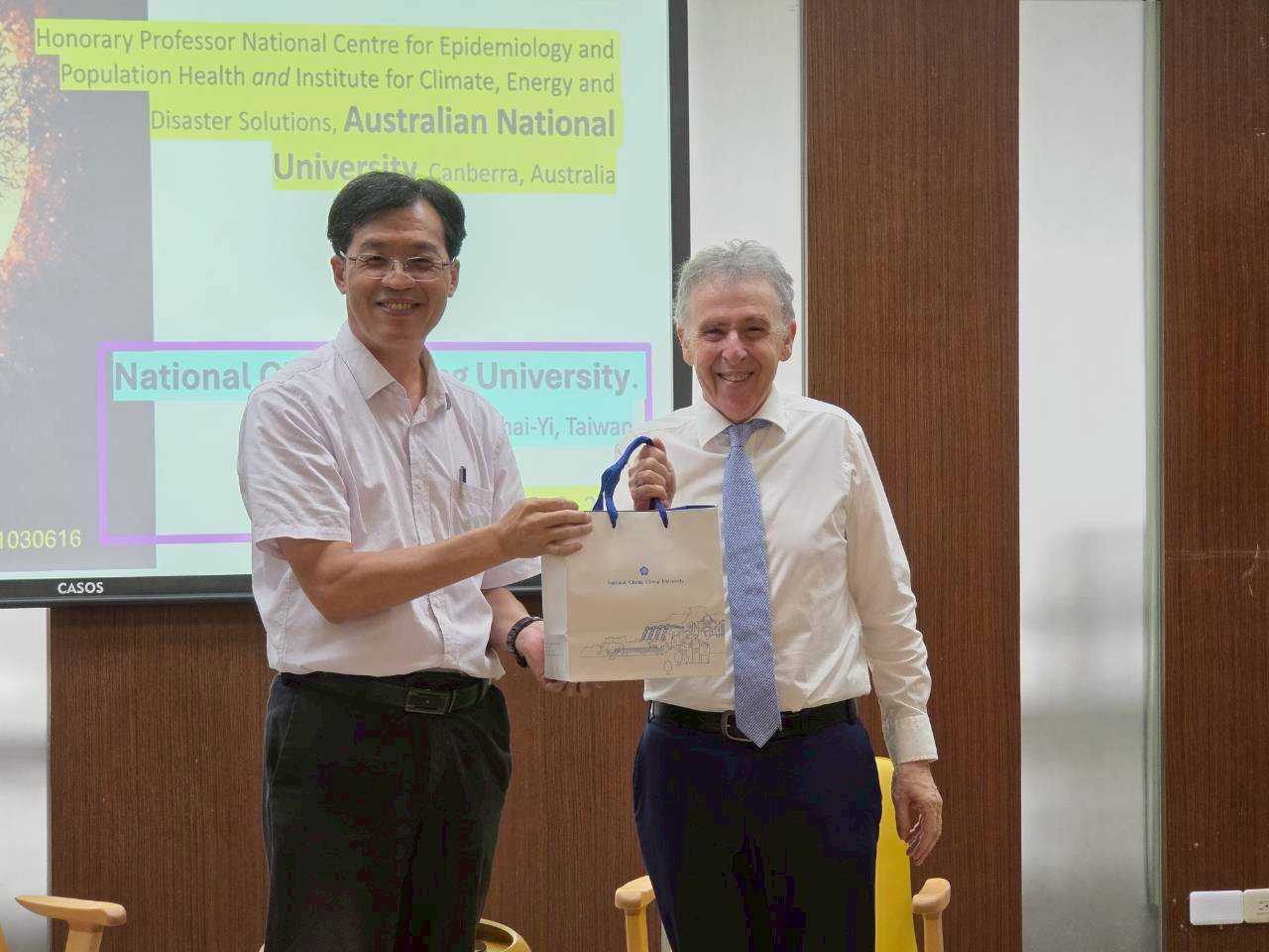 Prof. Butler gave an insightful presentation Prof. Butler gave an insightful presentation