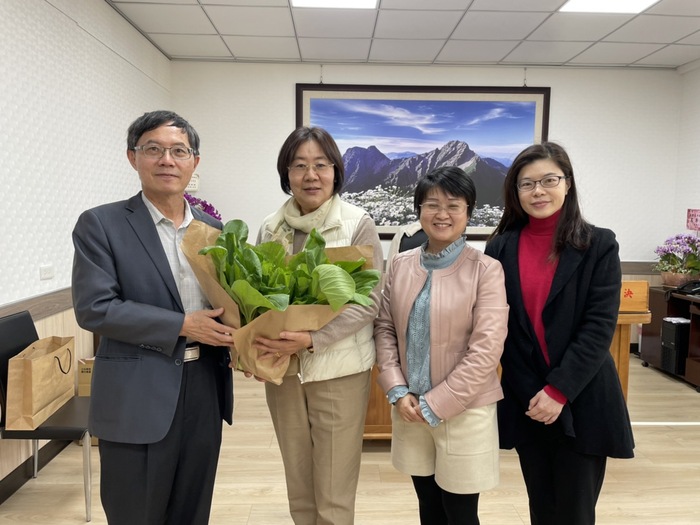 2023/2/16 拜訪 民雄鄉林于玲鄉長圖片