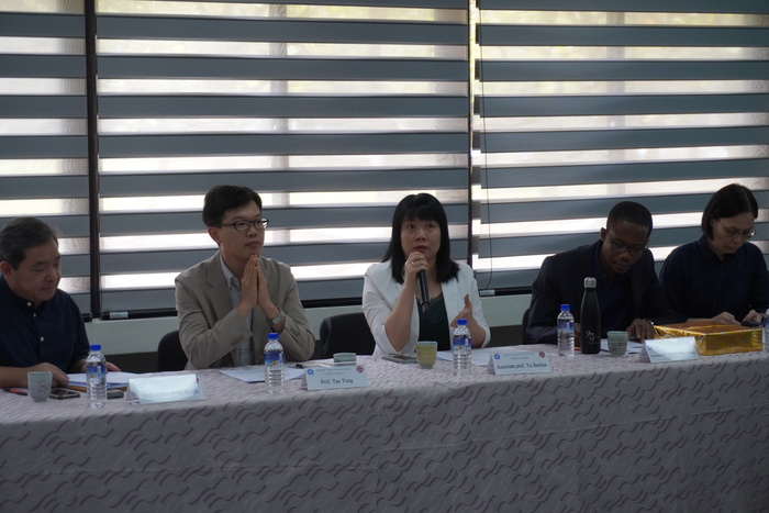 112年4月29日香港嶺南大學與國立中正大學簽署雙聯碩士學位學程協議及高齡跨域創新研究中心交流活動圖片