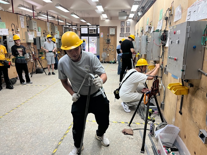 嘉義縣政府112年委外資訊技術類職前訓練-水電技術培訓班成果發表圖片